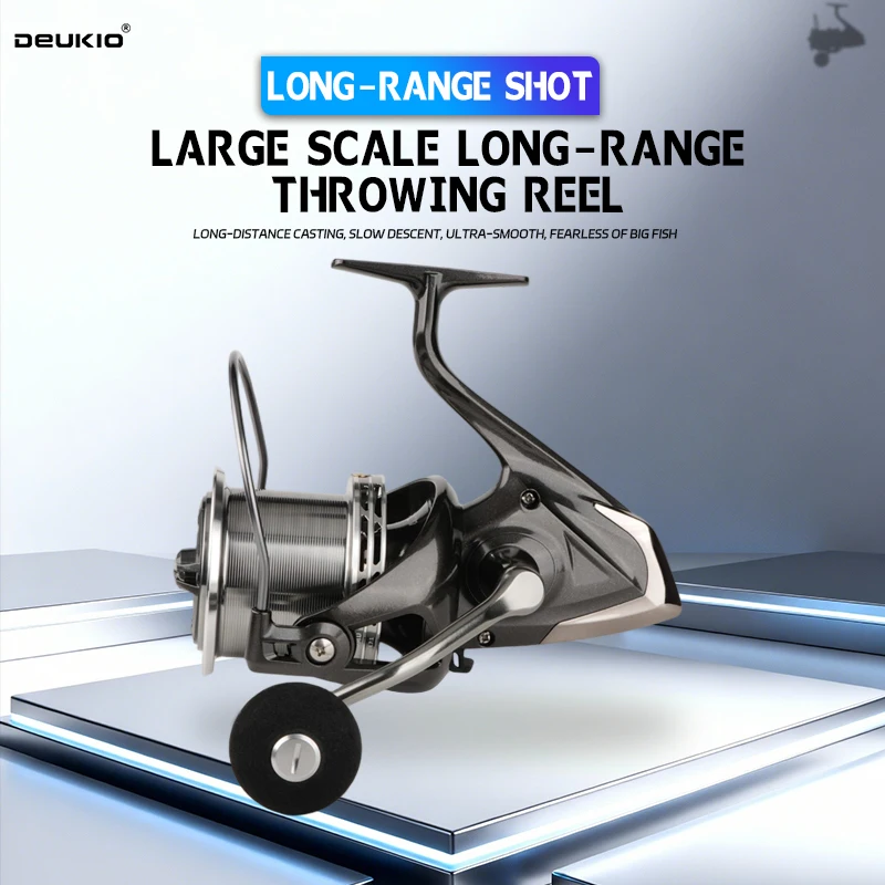 بكرة صيد دوارة DEUKIO 8000-160 - مراجعة Trolling Reel وسعره