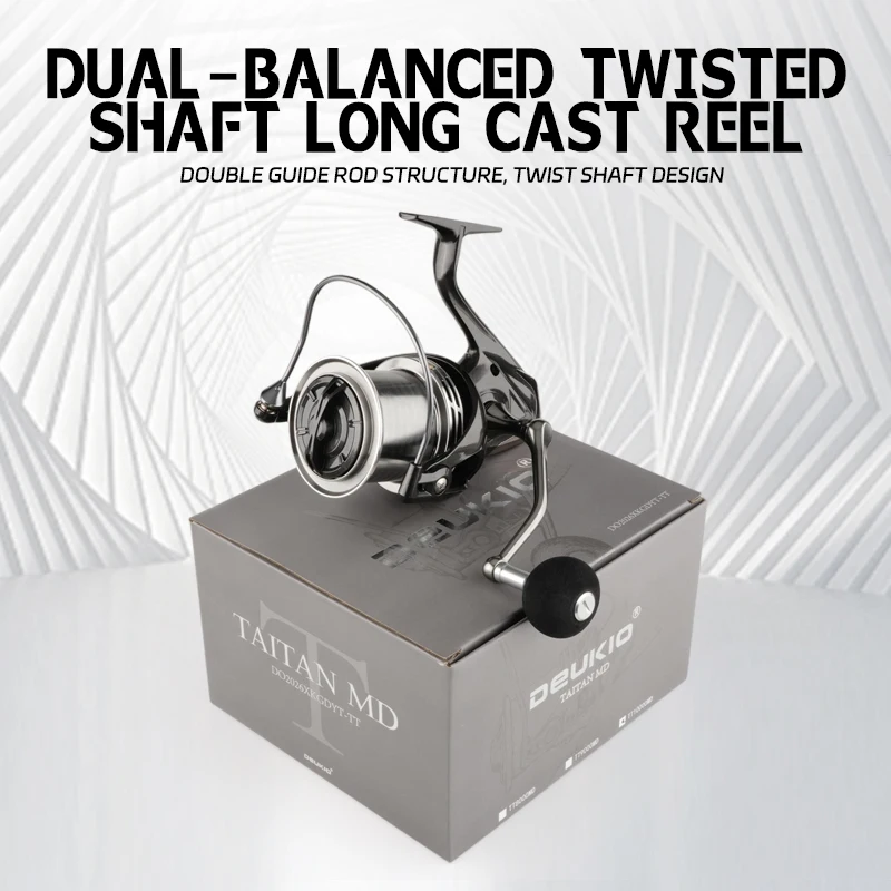 بكرة صيد دوارة DEUKIO 8000-160 - مراجعة Trolling Reel وسعره